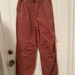 Zara Men's Cargo Pants in Rust